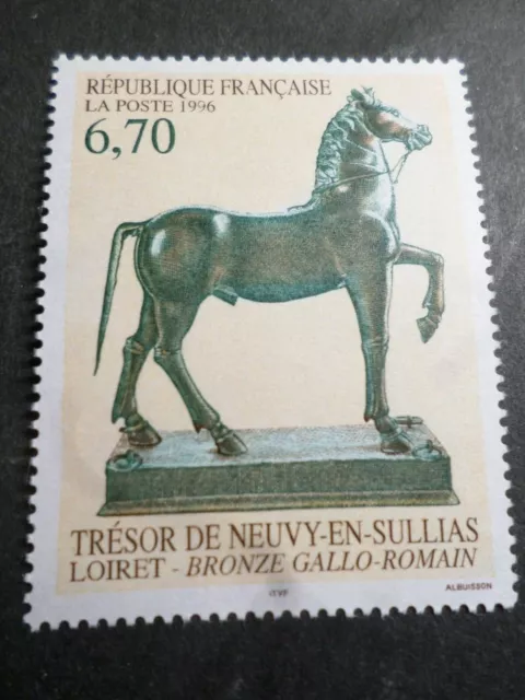 FRANCE 1996, timbre 3014, ART, BRONZE GALLO ROMAIN, neuf**, VF MNH STAMP