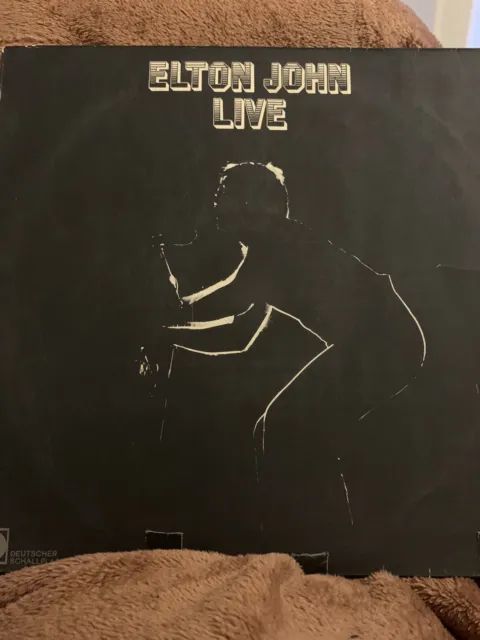 Elton John -Live -1970 [Vinyl LP] Guter Zustand!