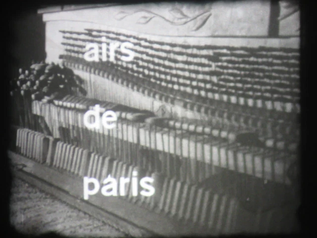 FILM 16  AIRS DE PARIS ( emission de télé 1962 )   Lot 16