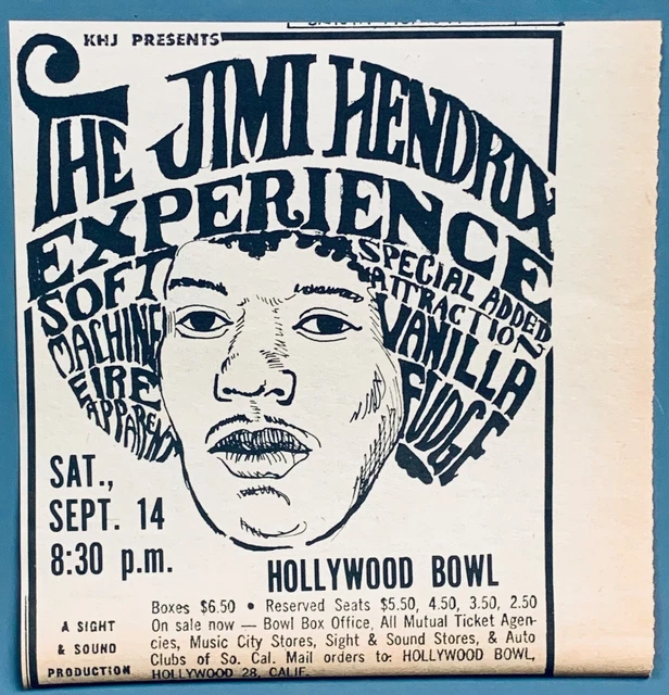 Jimi Hendrix, Artists/ Groups, Music Memorabilia, Music 