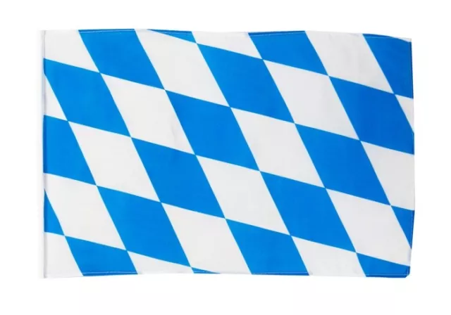 Deutschland Bayern ohne Wappen Banner bayerische Fahnen Flaggen 30x45cm