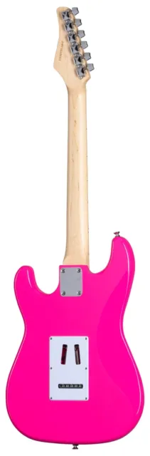 Kramer Focus VT-211S E-Gitarre Hot Pink Single Coil Humbucker Mahagoni Ahorn 3