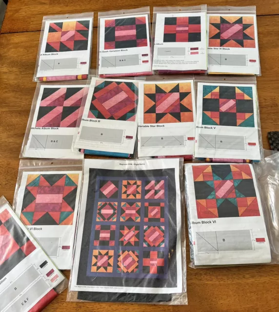 Kit de bloque del mes Batik BOM