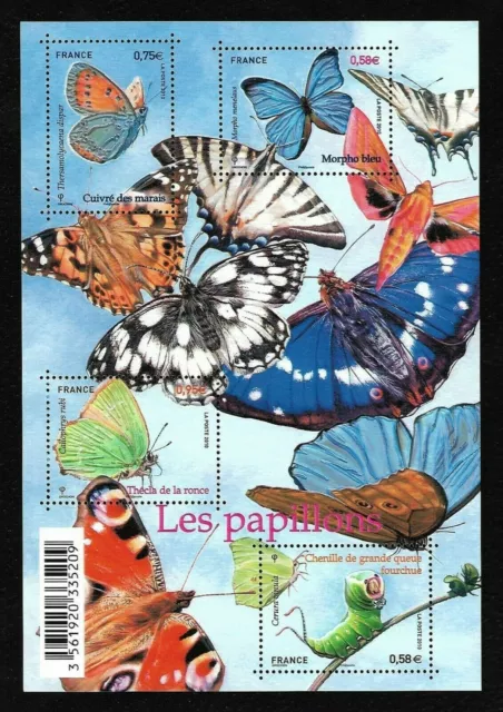 Bloc Feuillet 2010 N°F4498 Timbres France Neufs - Les Papillons