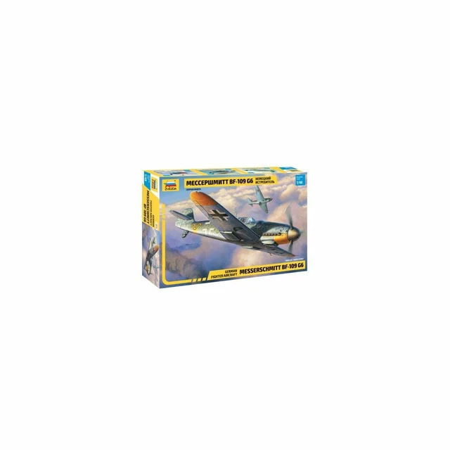 Zvezda Zvez4816 German Fighter Aircraft Messerschmitt BF-109 G6 1/48