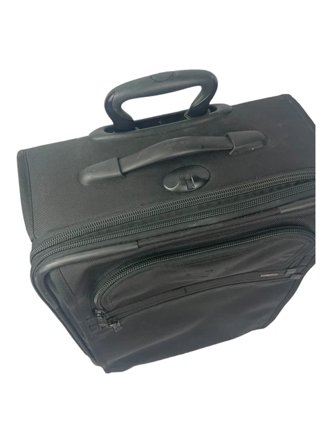 Tumi Alpha Continental Carry-On  Black 22021DH Luggage 21” Read Description 2