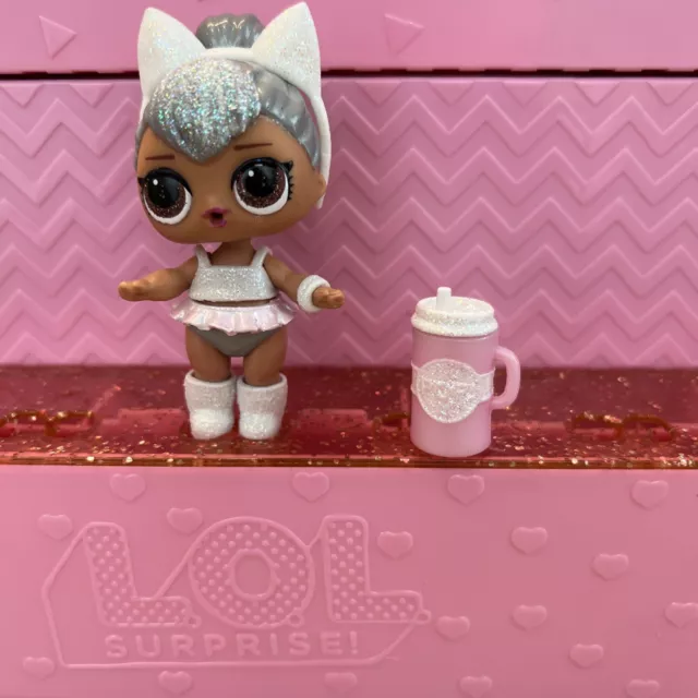 LOL Surprise Doll Glam Glitter Kitty Queen GG-001 Ultra Rare