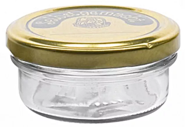 EMSY HAUSRAT Schraubdeckelglas Sturz mit 66mm TO-Deckel selbstg