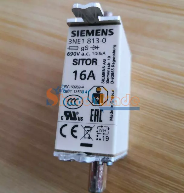 3PCS Neuf Siemens 3NE1813-0 Sitor Fusible Lien