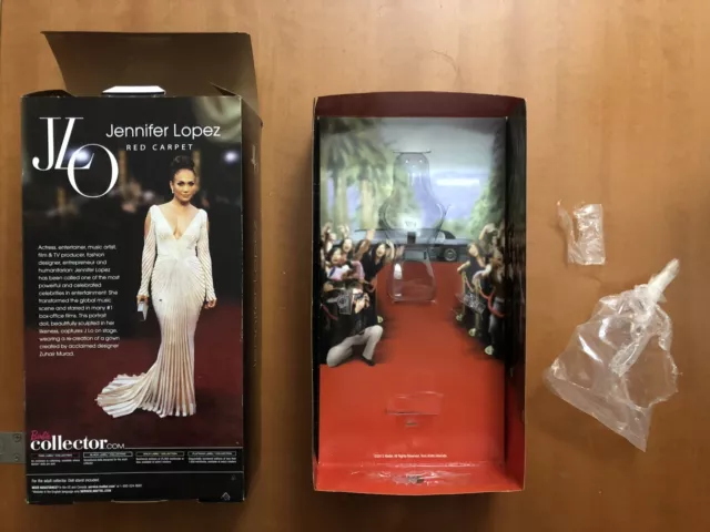 barbie collector edition -  Jennifer Lopez Box and Certificate #Back2eBay