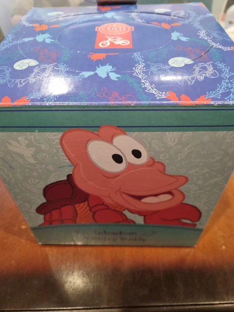 SEBASTIAN THE CRAB from Disney's Little Mermaid Scentsy Buddy