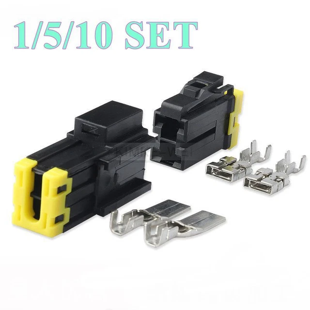 2 PIN/WAY YAZAKI High Current Automotive Male Female Connector Plug ...