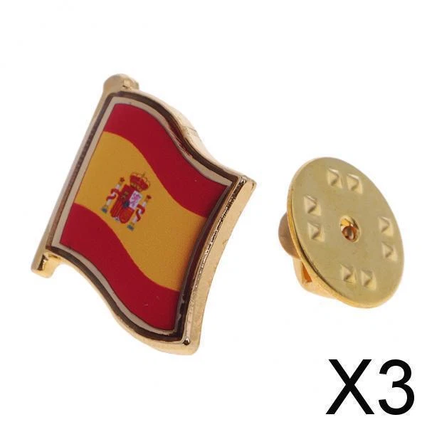 Broche Drapeau Australie Et USA - Émail Plaqué Or - Cadeau Patriotique - Neuf Avec étiquette