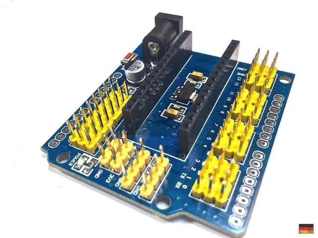 I/O SENSOR SHIELD Expansion Breakout Erweiterung Arduino Nano Board EUR ...