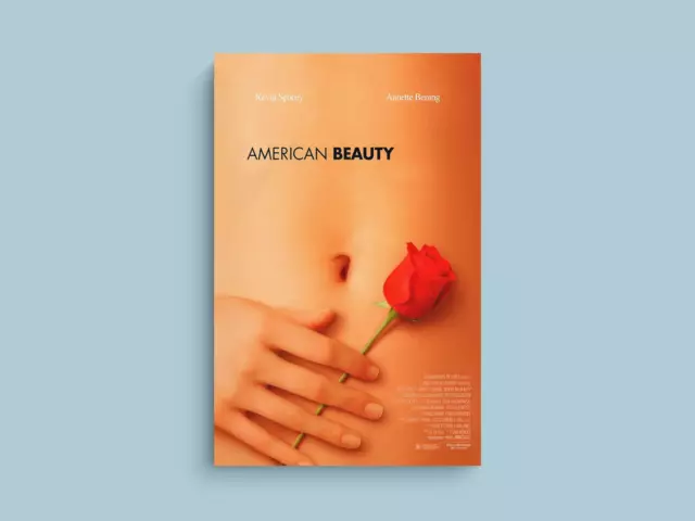 American Beauty Canvas Print featuring Kevin Spacey and Annette Bening | Film Ar