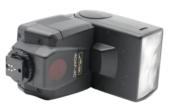 Metz Mecablitz 40 AF-4C TTL Blitz Blitzgerät Flash für Canon EOS analog