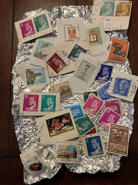 ca. 40x alte spanische Briefmarken Spanien Espana 1966 uvm.