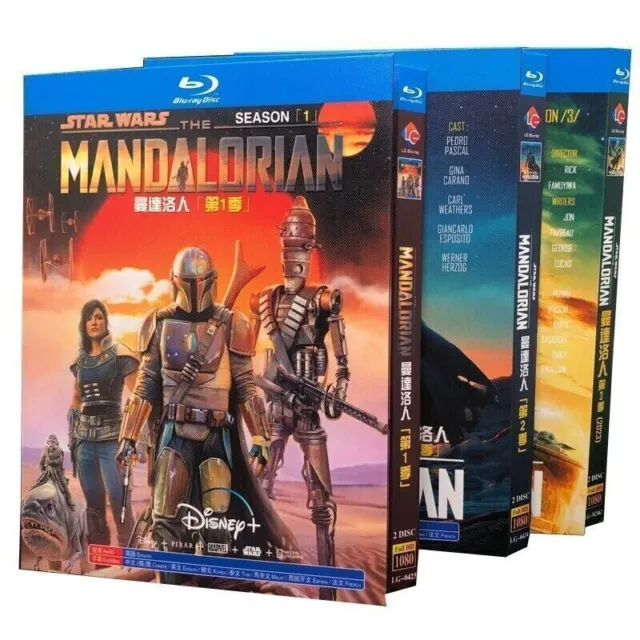 The Mandalorian：The Complete Season 1-3 TV Series 6 Disc All Region Blu-ray！