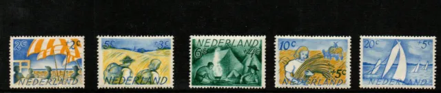 Netherlands 1949 Cultural And Social Relief Fund Set Of 5 Mm/Mh Sg679-83