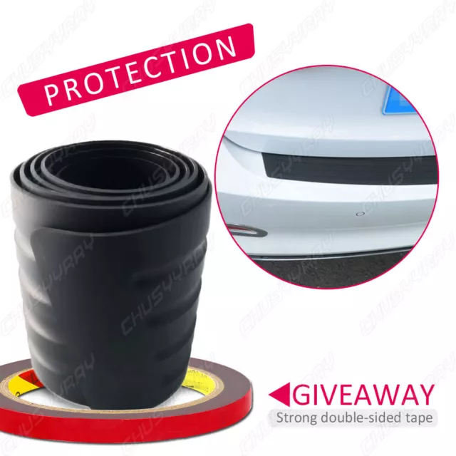 For Kia Rio Auto Accessories Door Sill Scuff Plate Rear Bumper Protector Sticker