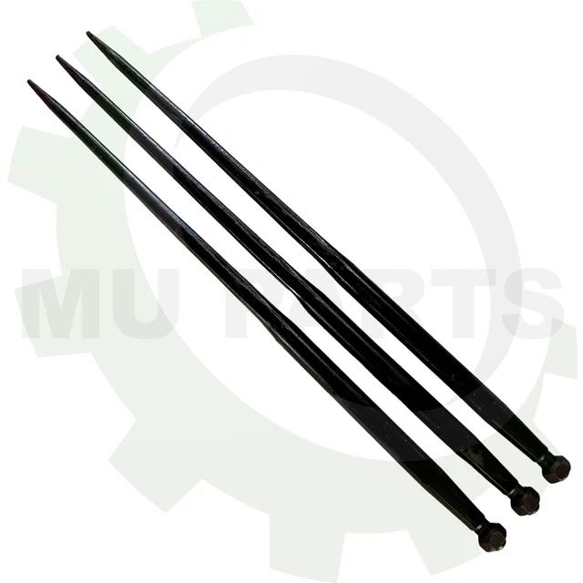 3x BPT Frontladerzinken M28x1,5 1100mm Ballenzinken Frontlader Schwerlastzinken