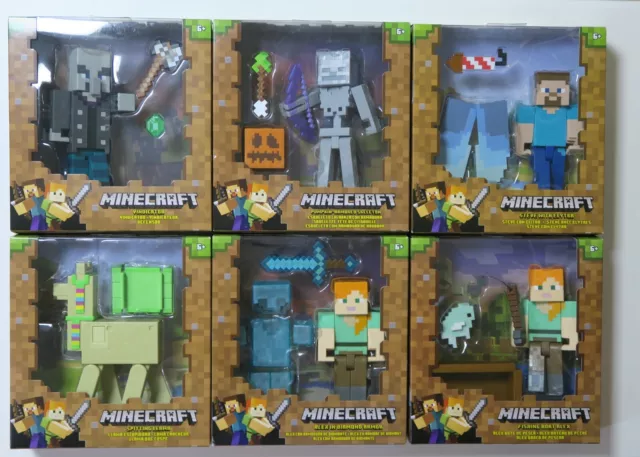 Minecraft Survival Mode Blaze with Spinning Action 5-Inch Figure