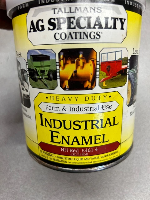 New Holland Red Tractor Paint Quart, Tallmans #5461-4. Quart