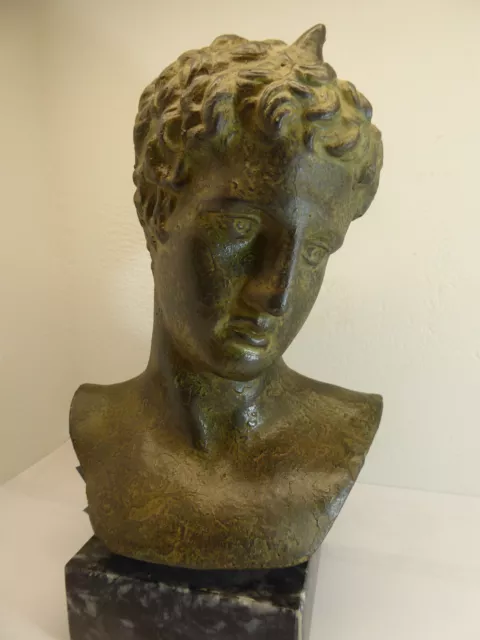 Jungen Büste Gips Statue Skulptur römisch griechisch