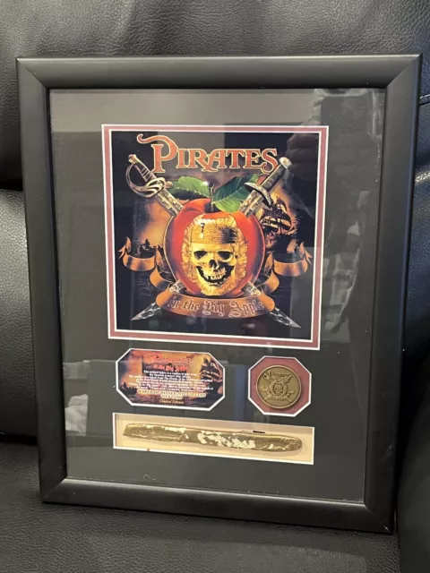 Disney 2006 Pirates Nyc Event Framed Prop Coin Set Pirates Of The Caribbean Wdw