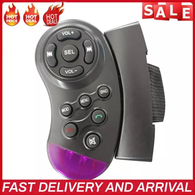 Steering Wheel Wireless Remote Control for Car CD DVD MP5 Player Control Auto