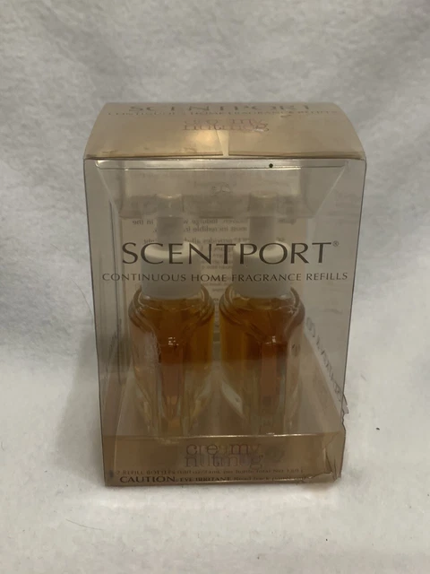 Bath and Body Works Slatkin and Co Creamy Nutmeg Scentport 2 pack Refills.