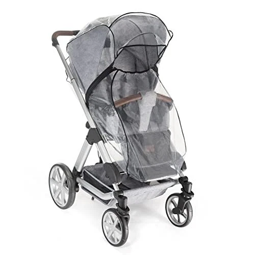 Reer RainCover Classic + Regenschutz, für Kombi-Kinderwagen mit Reißverschlus...
