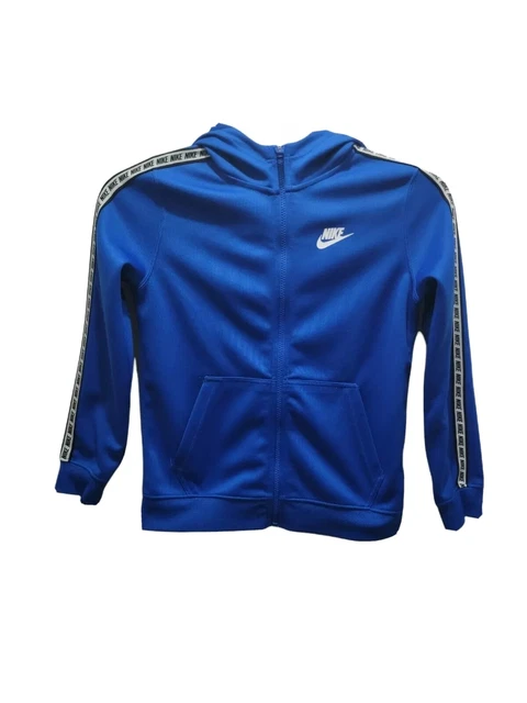 NIKE TAPE POLY Full Zip Hoodie Junior SIZE 6 7 YEARS 28.99 PicClick UK