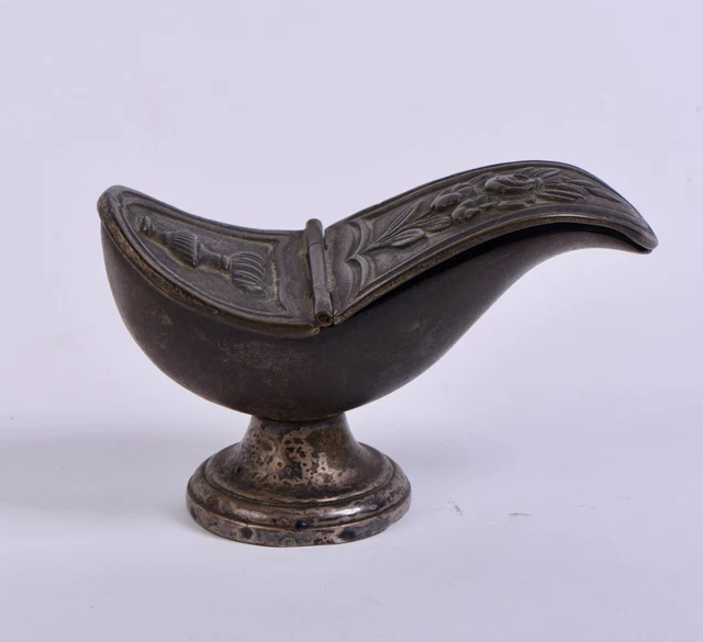 Antique Very Fine Brass Betel Nut Box