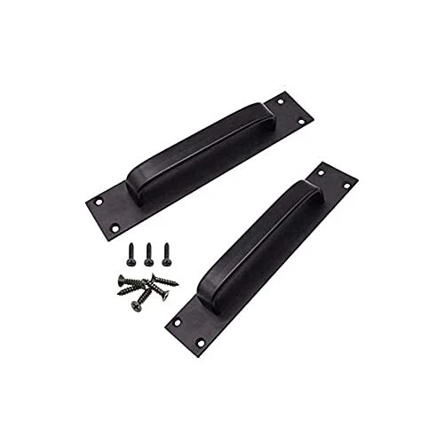 Sliding Barn Door Handle with Flush Pull Set for Kitchen Furniture (7.9" 200mm)