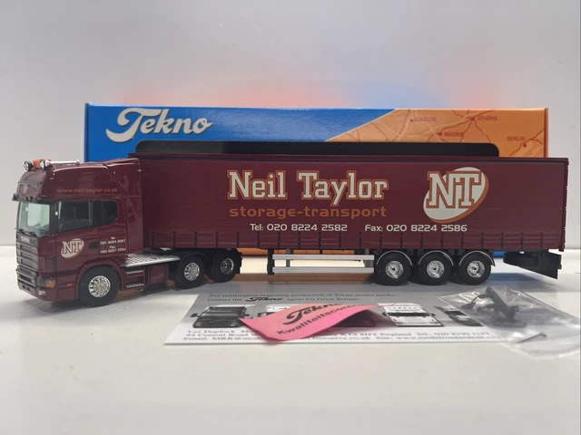 D'Hoine; SCANIA 3 SERIES 4X2 CURTAINSIDE | WSI Models