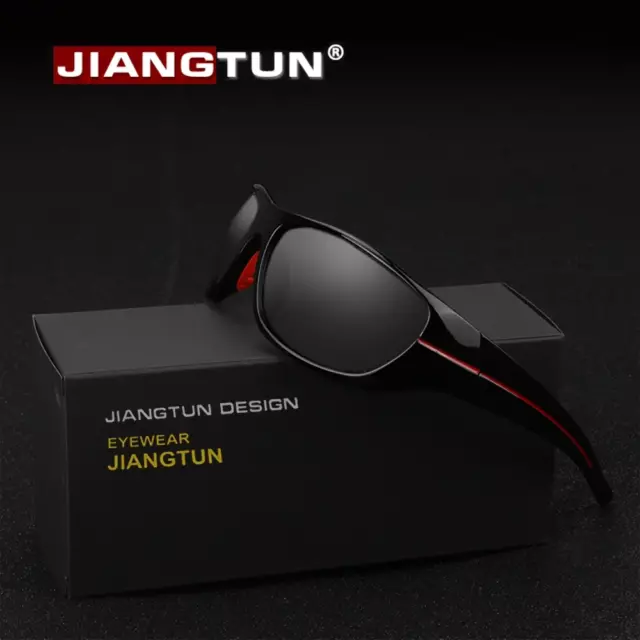 JIANGTUN Hot Sale Qualität polarisierte Sonnenbrille Männer Frauen Sonnenbrille Fahrlicht