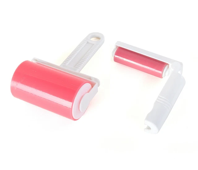 Sticky Lint Roller - Washable & Reusable Lint Remover Set of 2 - Travel Size
