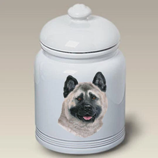 Akita Ceramic Treat Jar LP 45098