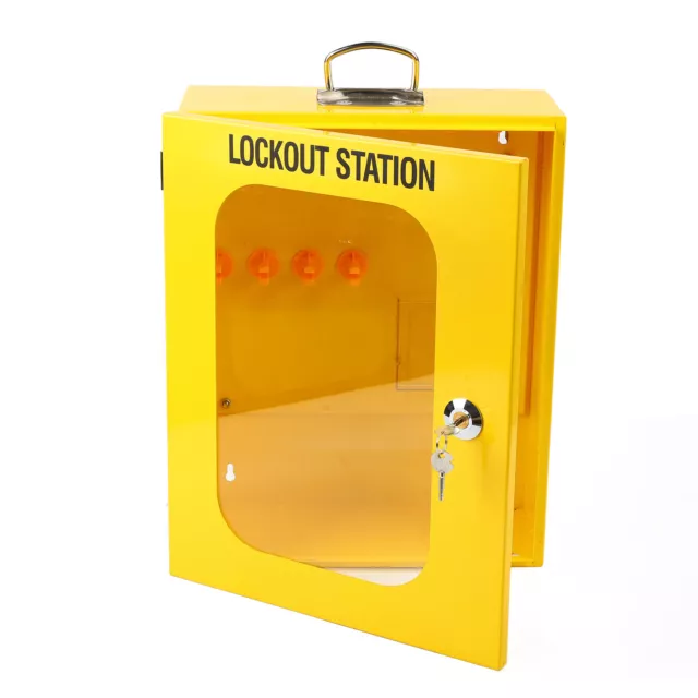 Lockout Station Cabin Lockout Tagout Padlock Station Portable Multifunction With