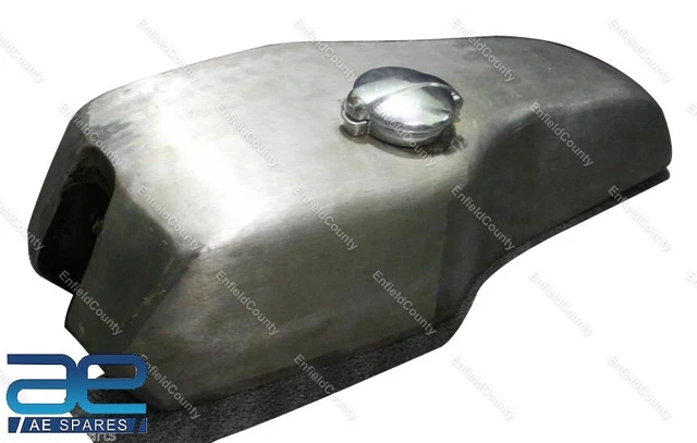 Réservoir Carburant Café Racer 9L Acier Pour Yamaha RD50, RD350, RD400 - Neuf