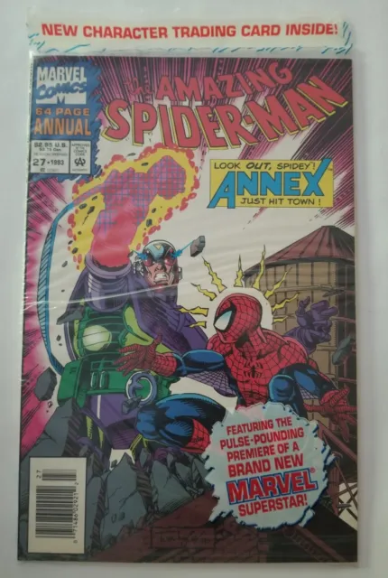 Amazing Spider-Man Annual #27 (Marvel Comics, 1993) Newsstand, Sealed Polybag