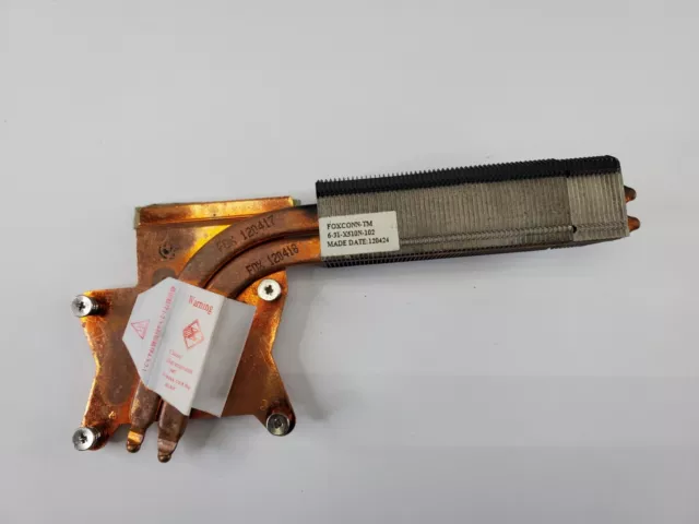 Genuine Clevo Sager NP9150 P150EM Laptop CPU Cooling Heatsink 6-31-X510N-102