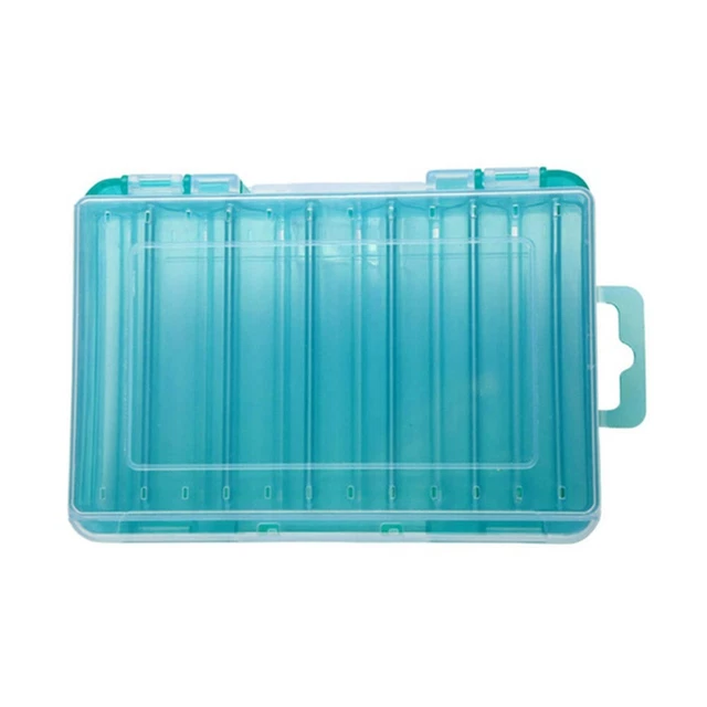 Boîte robuste pour appâts de pêche en PVC 12 compartiments pour stockage d'ap