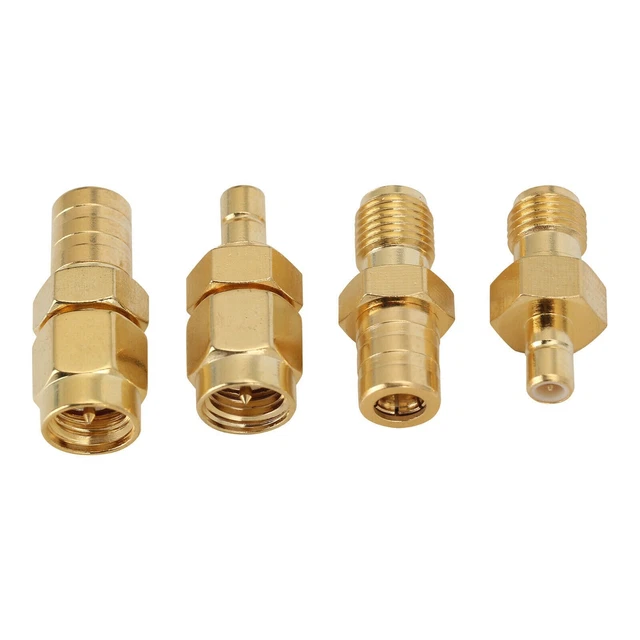 Enhanced Performance SMA to SMB adattatore antenna convertitore set per amatoriale HTs