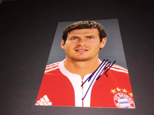 ANDREAS GÖRLITZ FC Bayern München signed Foto 10 x 15 Autogramm autograph