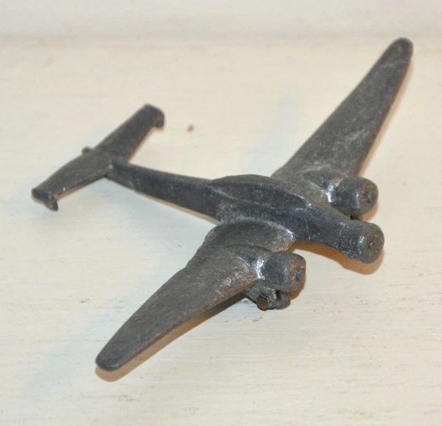 Plaque metal mural vintage avion - Plaque de décoration original vintage