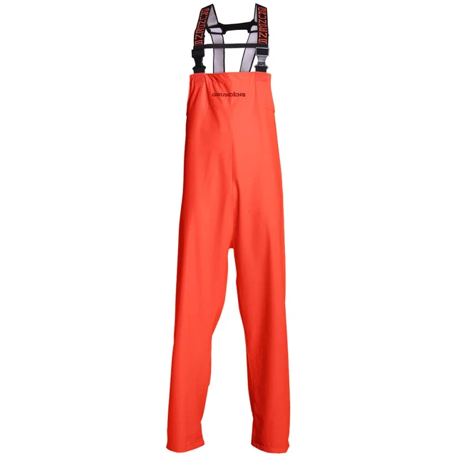 Grundens Petrus 116 Fishing Bib Pants - Rain Gear - ORANGE - Select Size