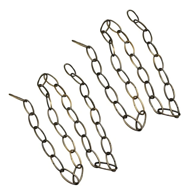 2X 1M Catena Heavy Duty per Lampada A Sospensione Vintage Lampadario, Bronz8559