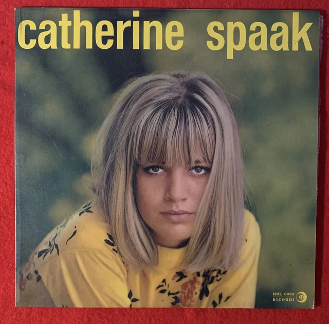 CATHERINE SPAAK ‎– Catherine Spaak Ricordi ‎– MRL6034 LP 1963 Italy EUR  40,00 PicClick IT